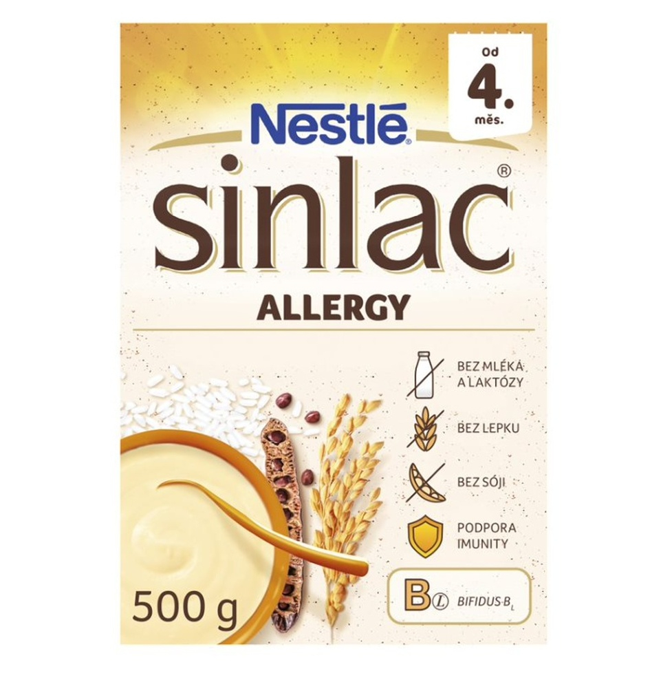 Fotografie NESTLÉ Sinlac nemléčná kaše 500g Nestlé