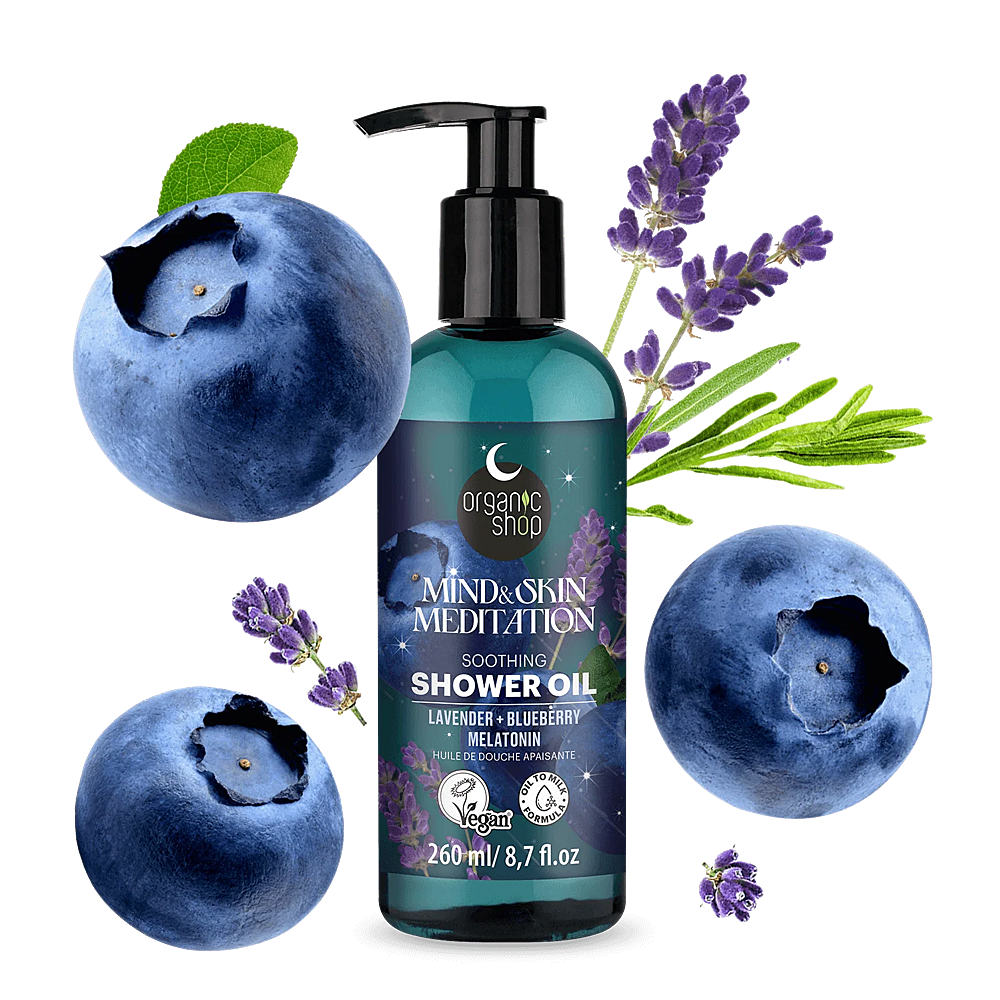 Organic Shop Sleeping Zklidňující sprchový olej Mind&Skin Meditation 260 ml koupíte na Lekarna.cz