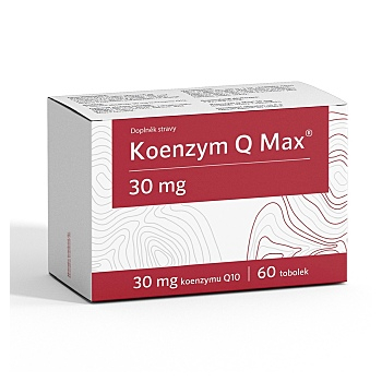NEURAXPHARM Koenzym Q max 30 mg 60 tobolek (Koenzym Q10) - Vícesložkové