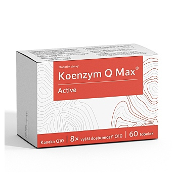 NEURAXPHARM Koenzym Q max active 60 tobolek (Koenzym Q10) - Vícesložkové