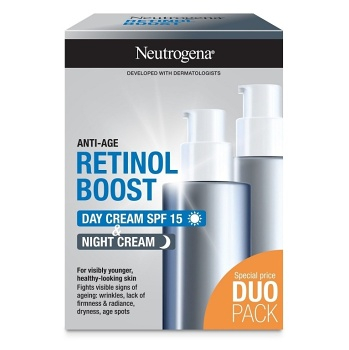 NEUTROGENA Retinol Boost Pleťový denní + noční krém 2 x 50 ml (Denní krémy) - Hydratační, Denní