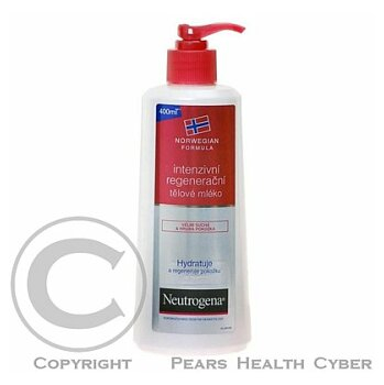 Neutrogena tělové mléko 400 ml intenzivní sensitive (Čistící pleťová mléka) - Regenerační