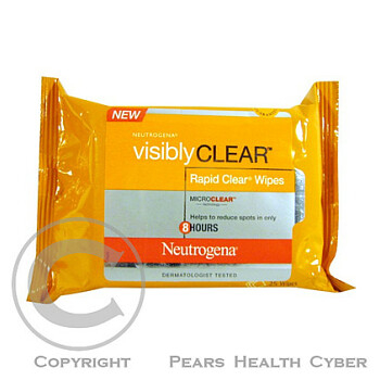 Neutrogena Visibly Clear čistící ubrousky 25 ks