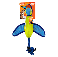NERF DOG Hračka pro psy plyšová kachna s křídly na házení 42 cm
