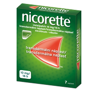 NICORETTE Invisipatch 10 mg/16h náplast 7x10 mg