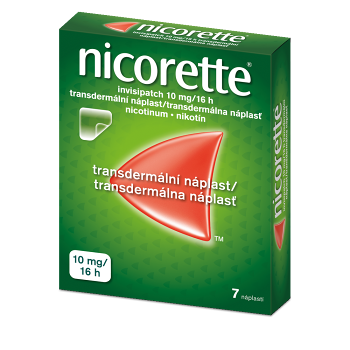NICORETTE Invisipatch 10 mg/16h náplast 7x10 mg