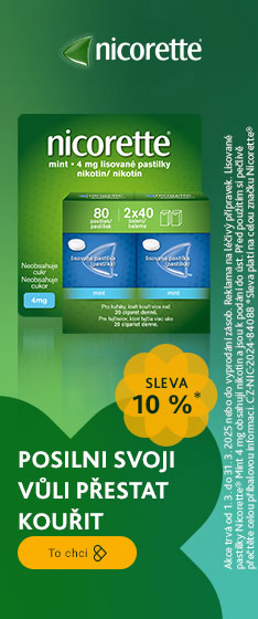 NICORETTE  10% sleva