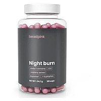 GYMBEAM BeastPink night burn 120 kapslí