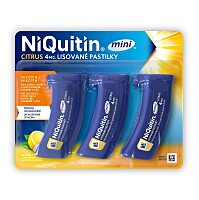 NIQUITIN Mini citrus 4mg 60 pastilek