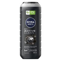 NIVEA Active Clean Sprchový gel pro muže 500 ml