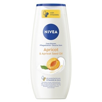 NIVEA Apricot Pečující sprchový gel 250 ml (Sprchové gely) - Hydratační, Regenerační, Vyživující