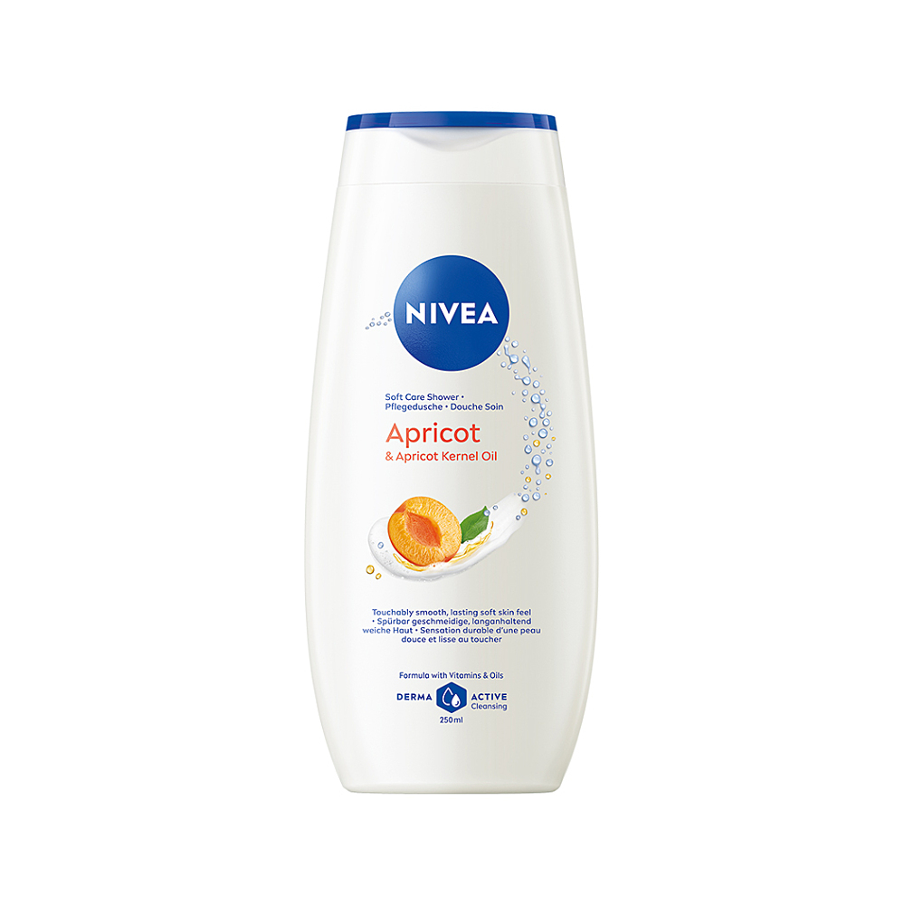 NIVEA Pečující sprchový gel Apricot 250ml koupíte na Lekarna.cz
