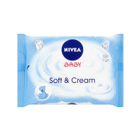 NIVEA Baby Soft & Cream Čisticí ubrousky 20 ks