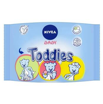 NIVEA Baby Toddies Multifunkční ubrousky 60 kusů