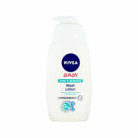 NIVEA Baby Pure & Sensitive Mycí gel na tvář, tělo a vlásky 500 ml
