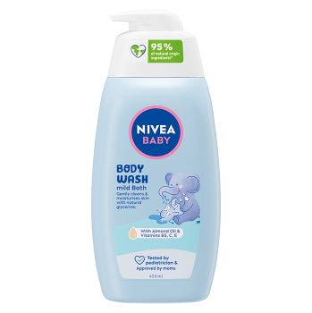 NIVEA Baby Sprchový gel pro jemnou koupel 450 ml (Pěny a potřeby do koupele)