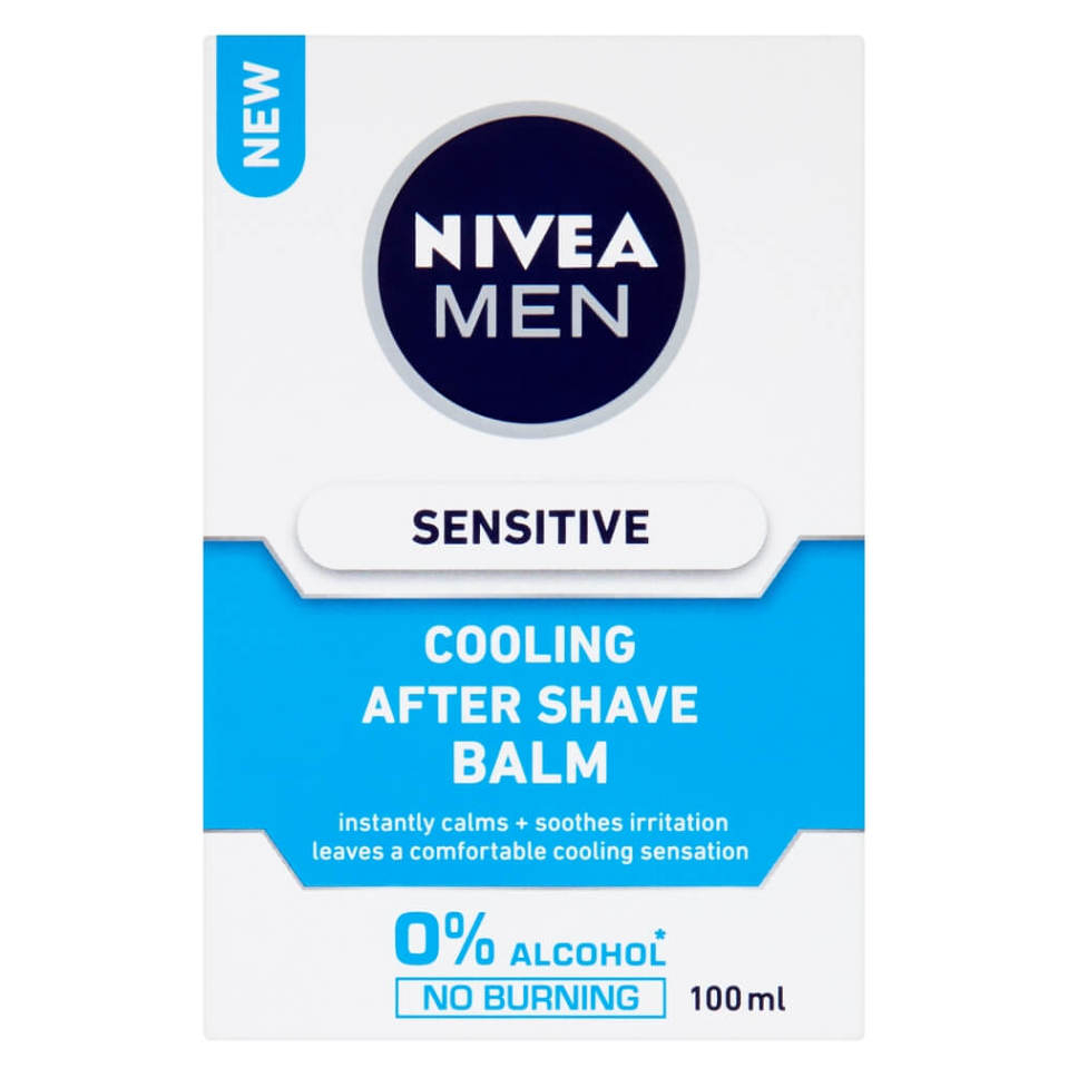 Levně NIVEA MEN Sensitive Cooling Balzám po holení 100 ml