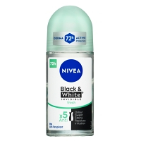 NIVEA Black & White Invisible Fresh Kuličkový antiperspirant 50 ml