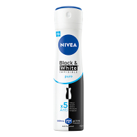 NIVEA Black & White Invisible Pure Sprej antiperspirant 150 ml