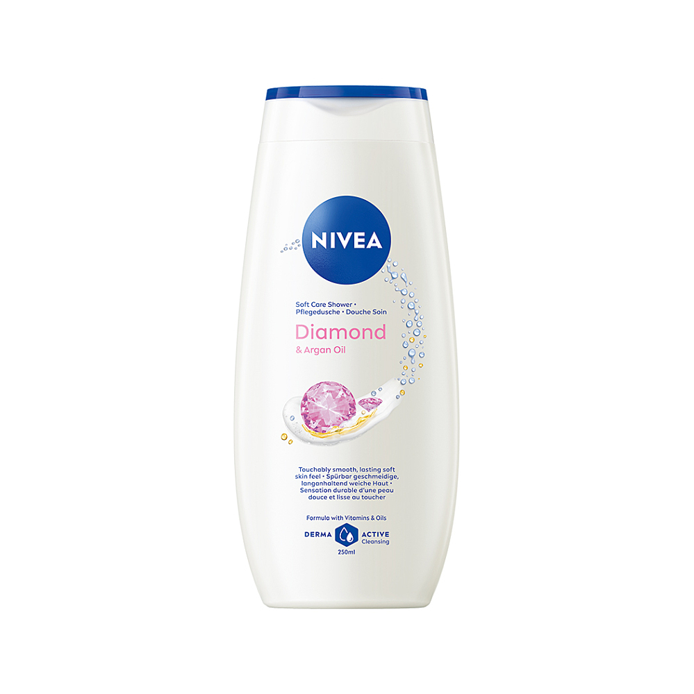 NIVEA Care & Diamond Pečující sprchový gel 250 ml