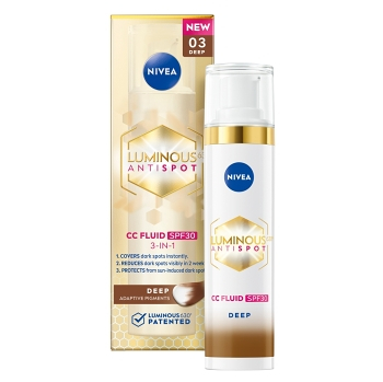 NIVEA CC krém Cellular Luminous tmavý 40 ml (BB a CC krémy)