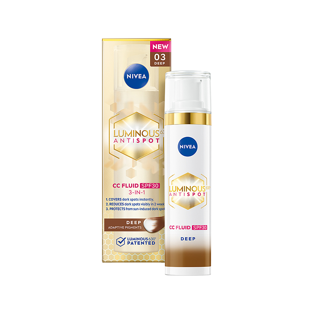Nivea Luminous SPF30 Deep CC krém 40 ml
