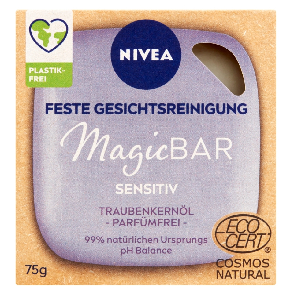 E-shop NIVEA MagicBAR Čisticí pleťové mýdlo Sensitive 75 g