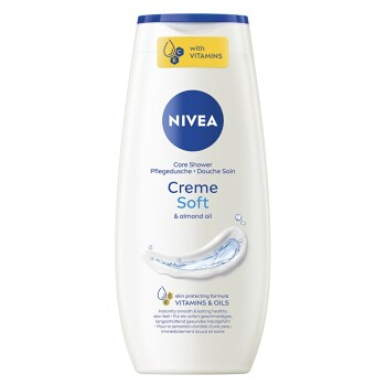 NIVEA Creme Soft Pečující sprchový gel 250 ml (Sprchové gely)