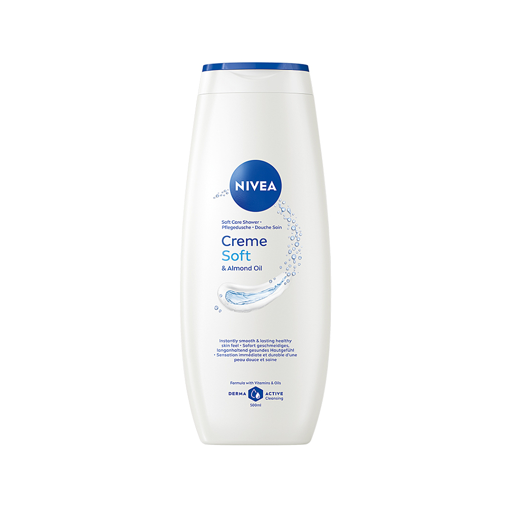 NIVEA Creme Soft Pečující sprchový gel 500 ml