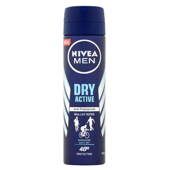 NIVEA  Men Dry Active Sprej antiperspirant 150 ml