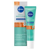 NIVEA Derma Skin Clear Noční exfoliační pleťový peeling 40 ml