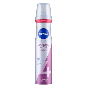 NIVEA Diamond Gloss Care Lak na vlasy 250 ml (Laky na vlasy) - Fixační
