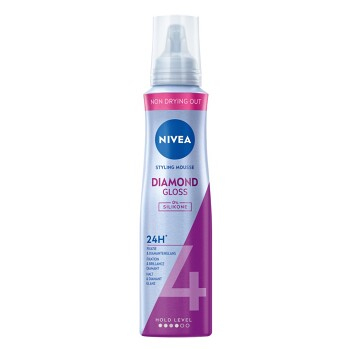 NIVEA Diamond Gloss Pěnové tužidlo 150 ml (Tužidla na vlasy) - Pěnové