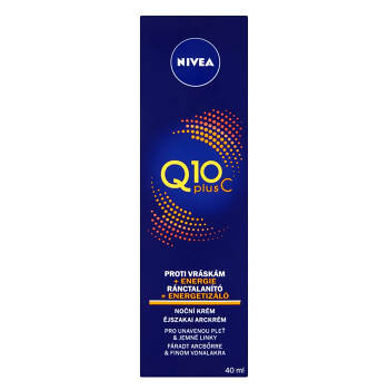 NIVEA Q10 Plus C Energizující krém proti vráskám Noční 40 ml