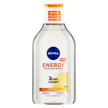 NIVEA Energizující micelární voda s vitaminem C 400 ml