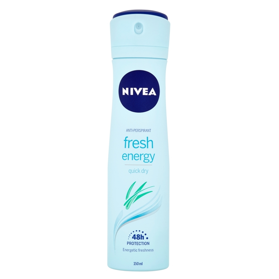 NIVEA Fresh Energy Sprej antiperspirant 150 ml