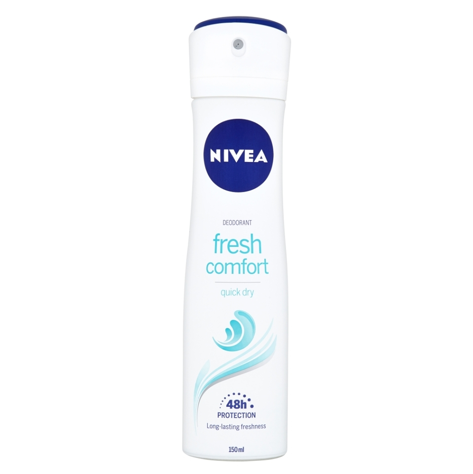 NIVEA Fresh Comfort Sprej deodorant 150 ml