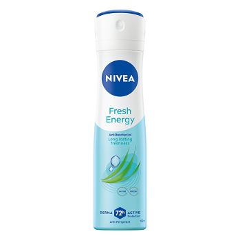 NIVEA  Fresh Energy Sprej antiperspirant 150 ml (Tělové spreje)