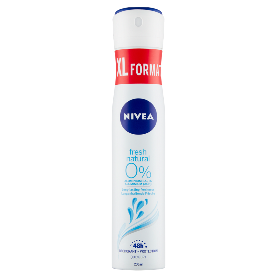E-shop NIVEA Fresh Natural Deodorant sprej 200 ml