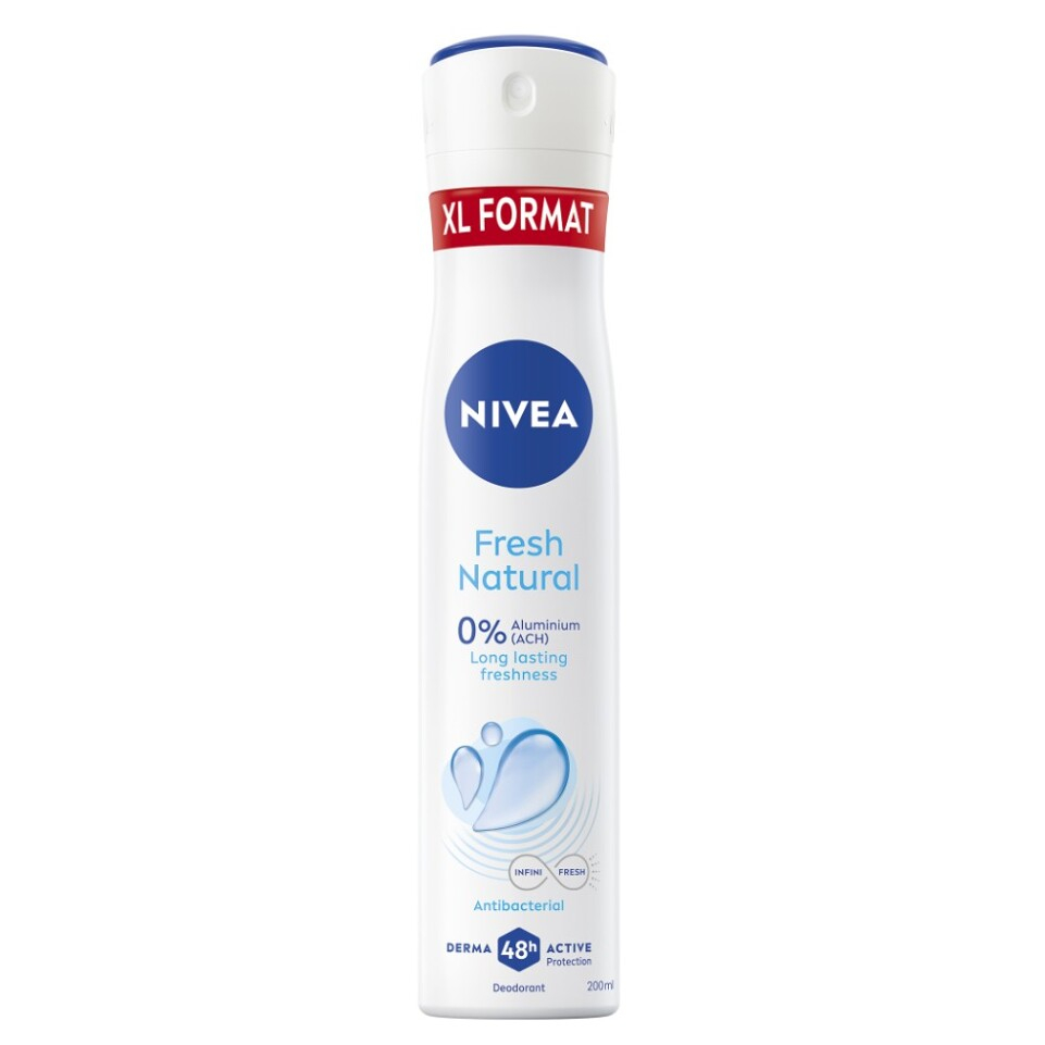 NIVEA Fresh Natural Deodorant sprej 200 ml
