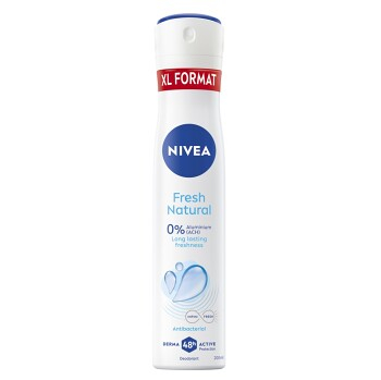 NIVEA Fresh Natural Deodorant sprej 200 ml (Tělové spreje) - Tělové