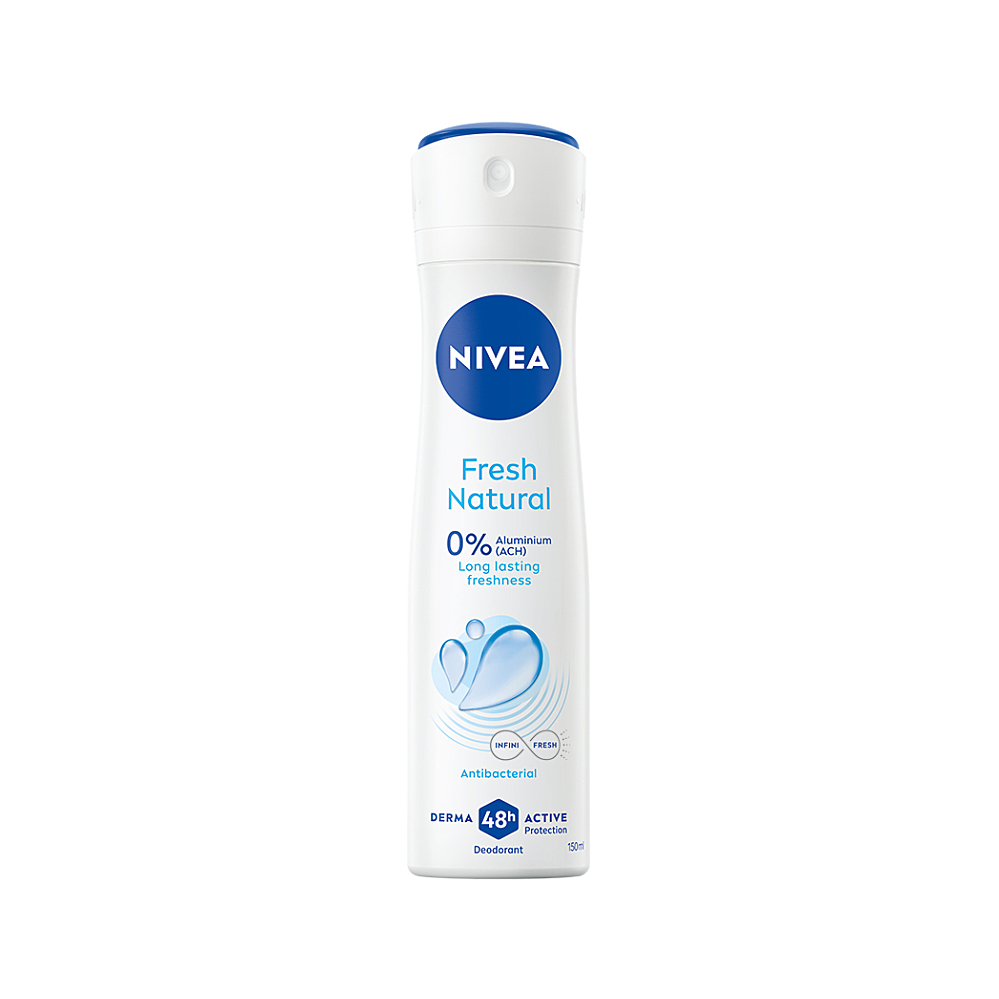 NIVEA Fresh Natural Sprej deodorant 150 ml