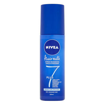 NIVEA Hairmilk bezoplachový kondicionér pro normální vlasy 200 ml