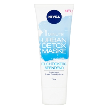 NIVEA Urban Skin Detox Mask 1-minutová hydratační maska 75 ml