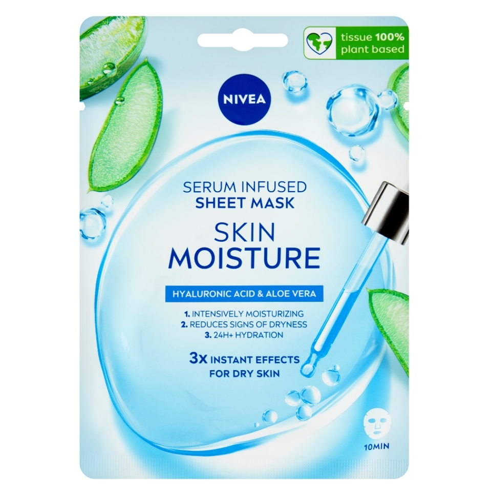 NIVEA Hydratační textilní maska 1 kus