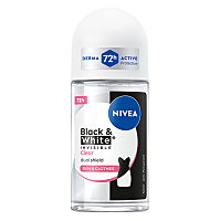 NIVEA Invisible for B&W Clear Kuličkový antiperspirant 50 ml