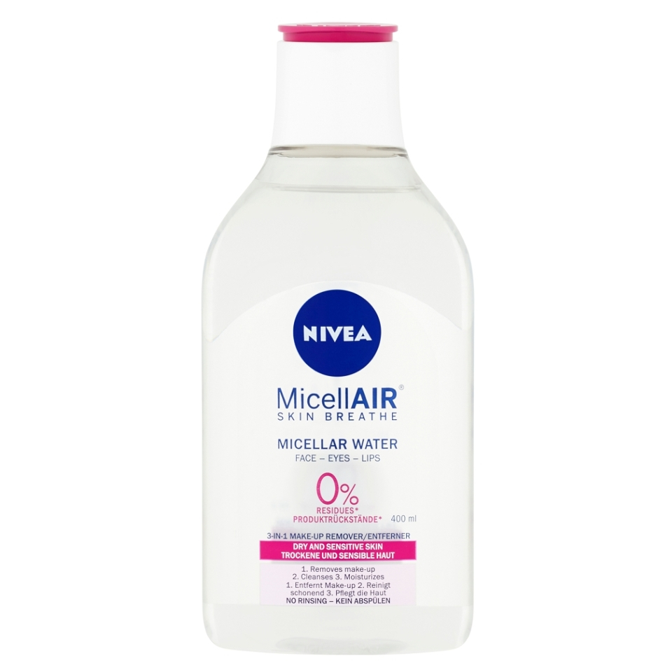 E-shop NIVEA MicellAir Jemná micelární voda pro suchou až citlivou pleť 400 ml