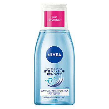 NIVEA Jemný odličovač očí a make-upu 125 ml (Čistící pleťové vody) - Odličovací