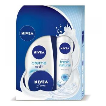 NIVEA Kazeta pro ženy FRESH sprchový gel 250 ml + deo 150 ml + krém 30 ml
