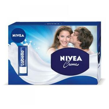 NIVEA kazeta pro ženy NCR krém 50 ml + balzám na rty Labello 4,8 g